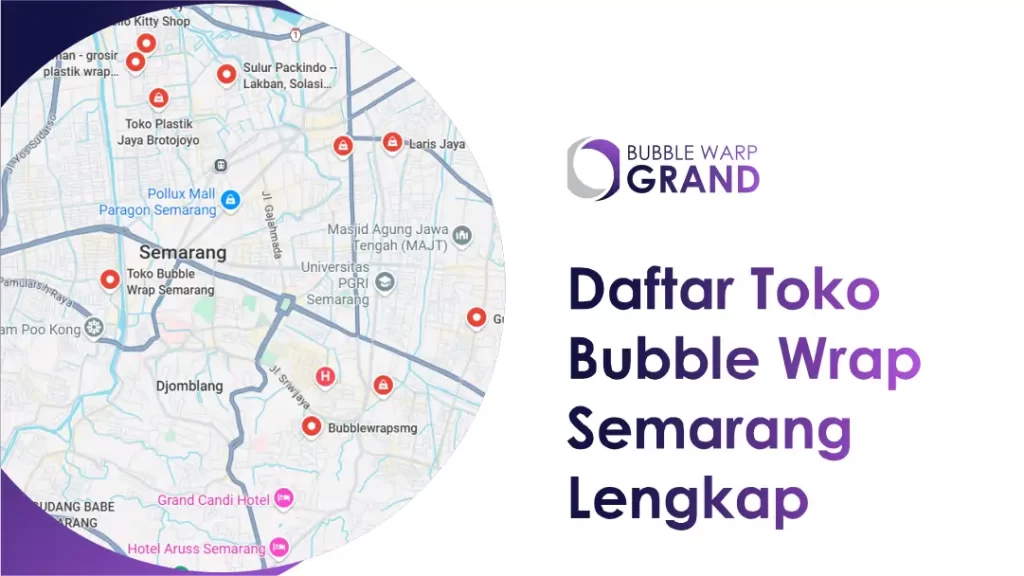 Daftar Toko Bubble Wrap Semarang Lengkap