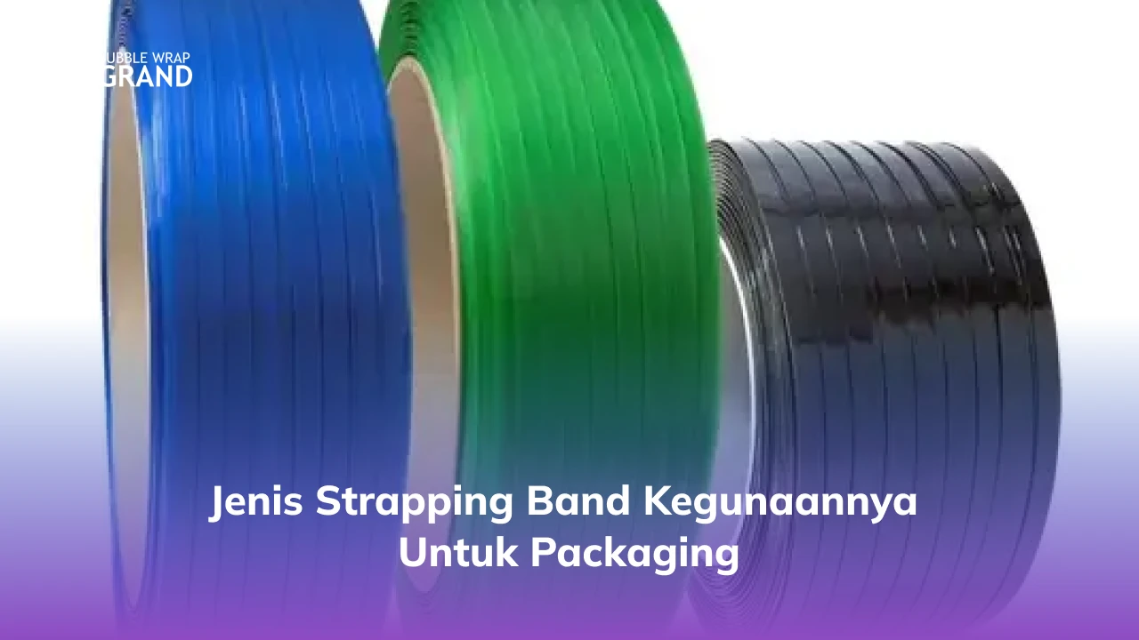 Jenis Strapping Band Kegunaannya untuk Packaging