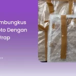Cara Membungkus Frame Foto dengan Bubble Wrap