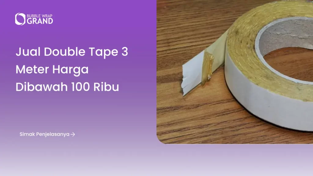 Jual Double Tape 3 Meter Harga Dibawah 100 Ribu
