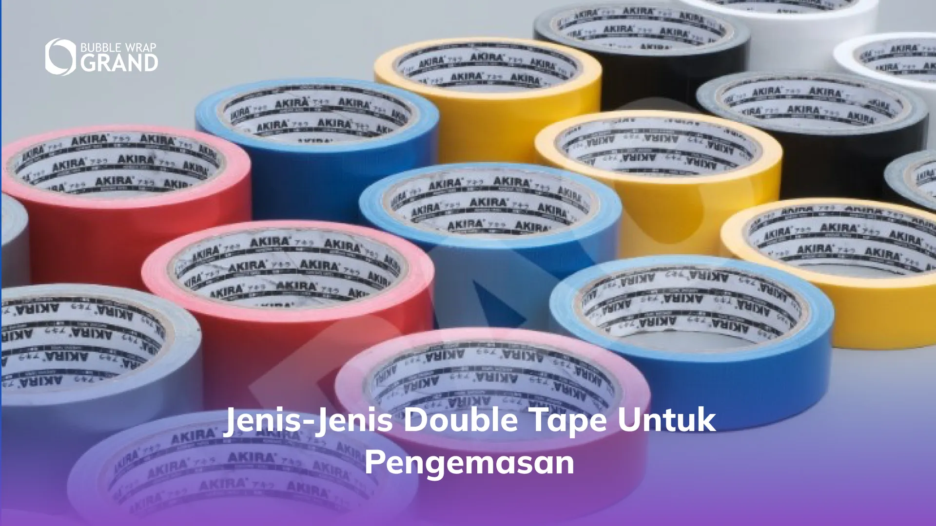Jenis-Jenis Double Tape untuk Pengemasan