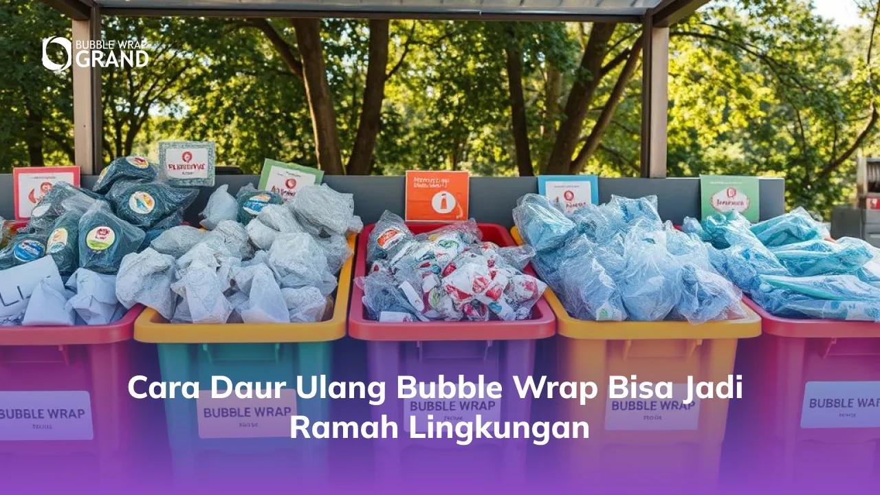 Cara Daur Ulang Bubble Wrap Bisa Jadi Ramah Lingkungan