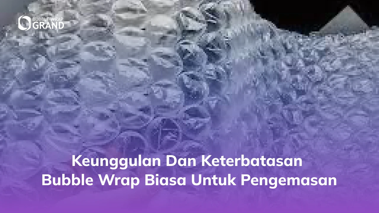 Keunggulan dan Keterbatasan Bubble Wrap Biasa untuk Pengemasan