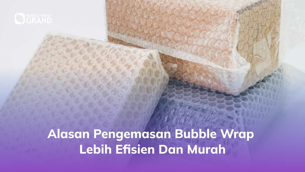 1. Alasan Pengemasan Bubble Wrap Lebih Efisien dan Murah 