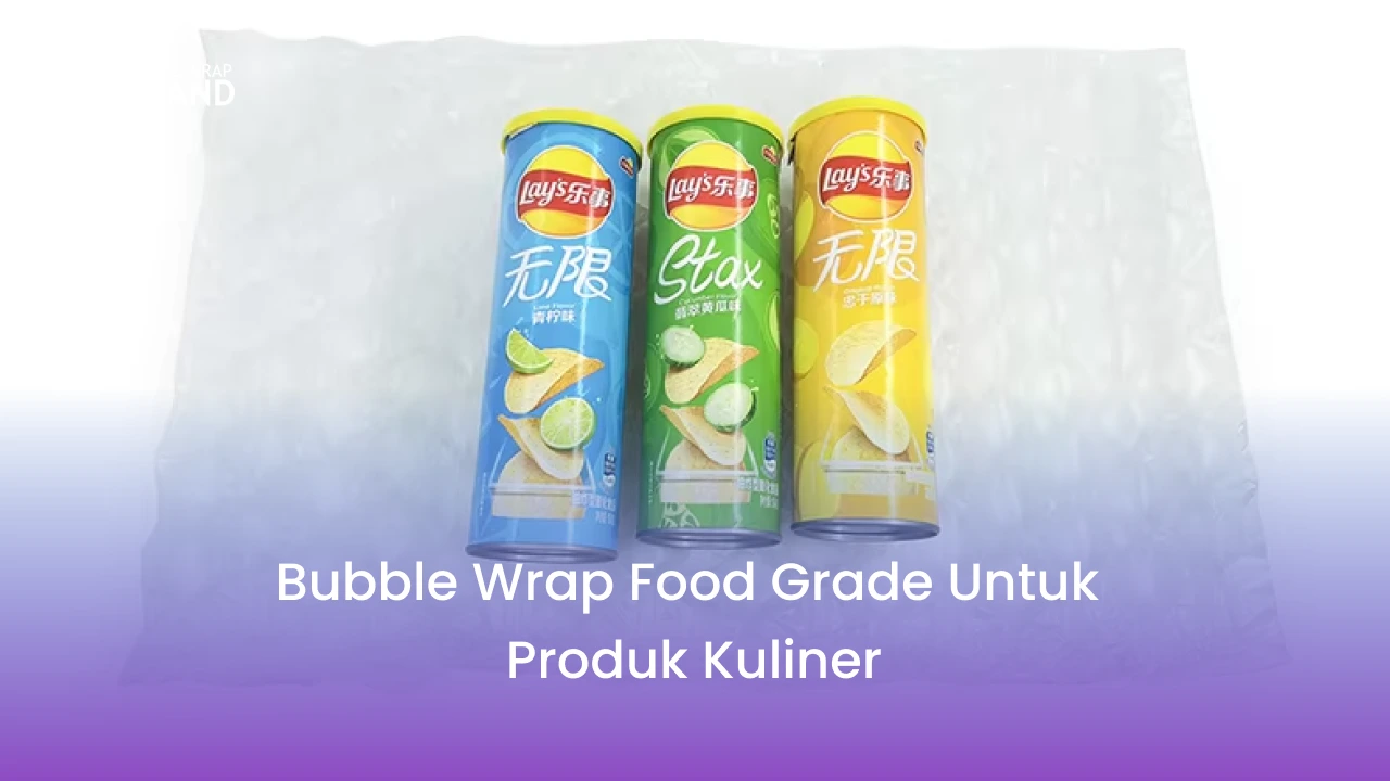 Bubble Wrap Food Grade untuk Produk Kulinerr