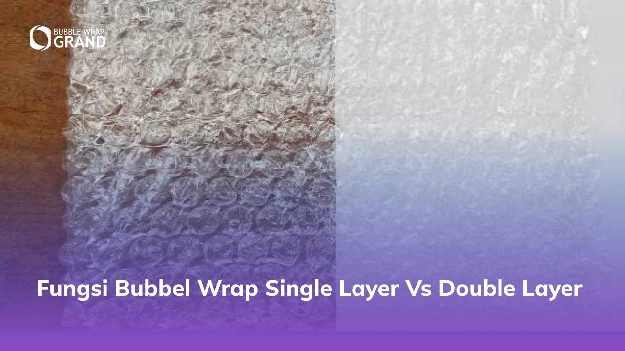 Perbedaan Fungsi Bubble Wrap Single Layer vs Double Layer