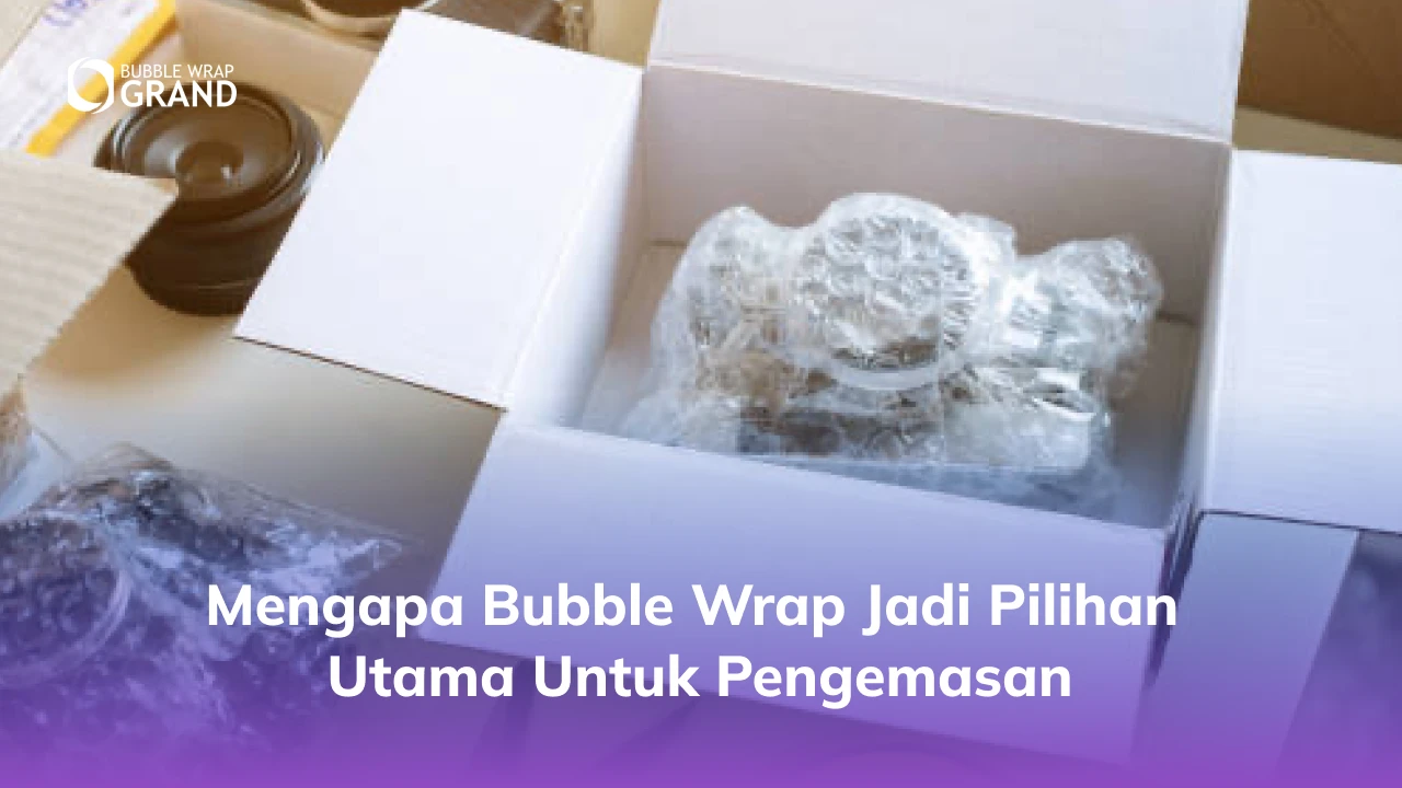 Mengapa Bubble Wrap Jadi Pilihan Utama untuk Pengemasan
