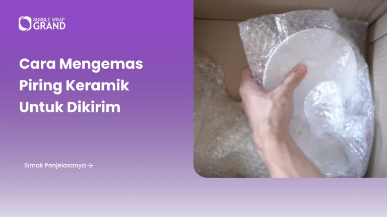 Cara Mengemas Piring Keramik untuk Dikirim