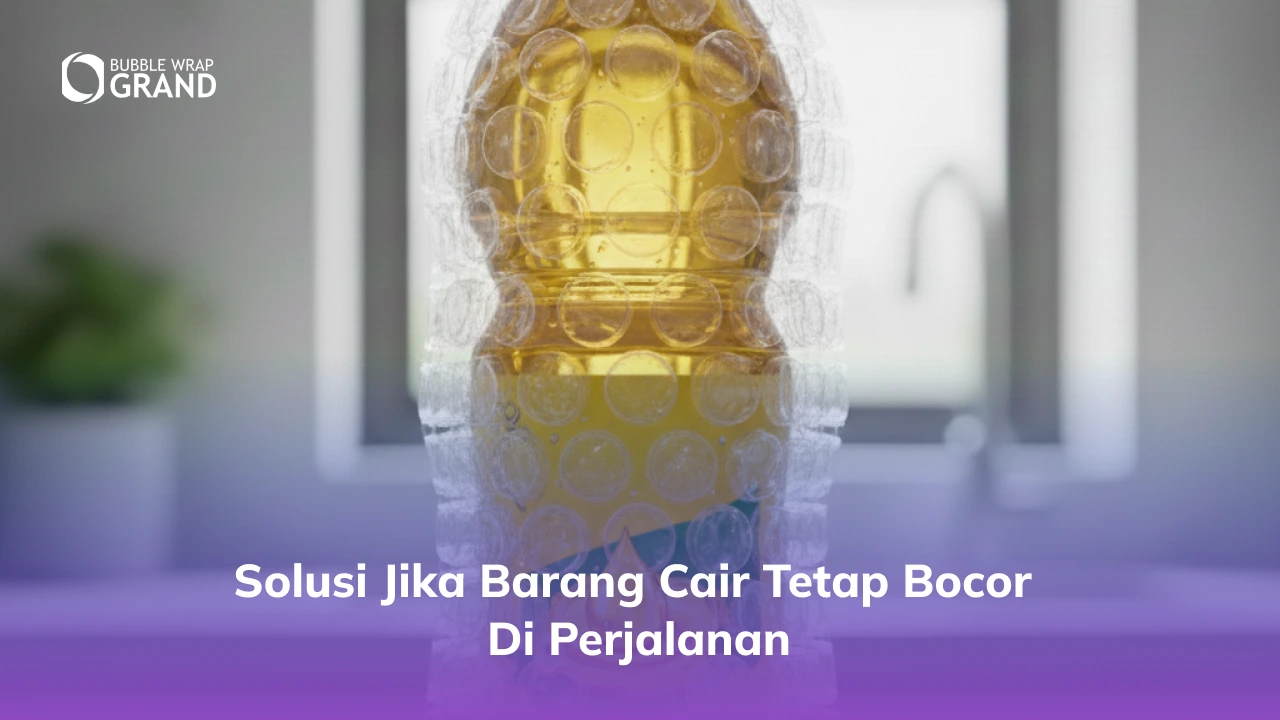 2. Solusi Jika Barang Cair Tetap Bocor di Perjalanan