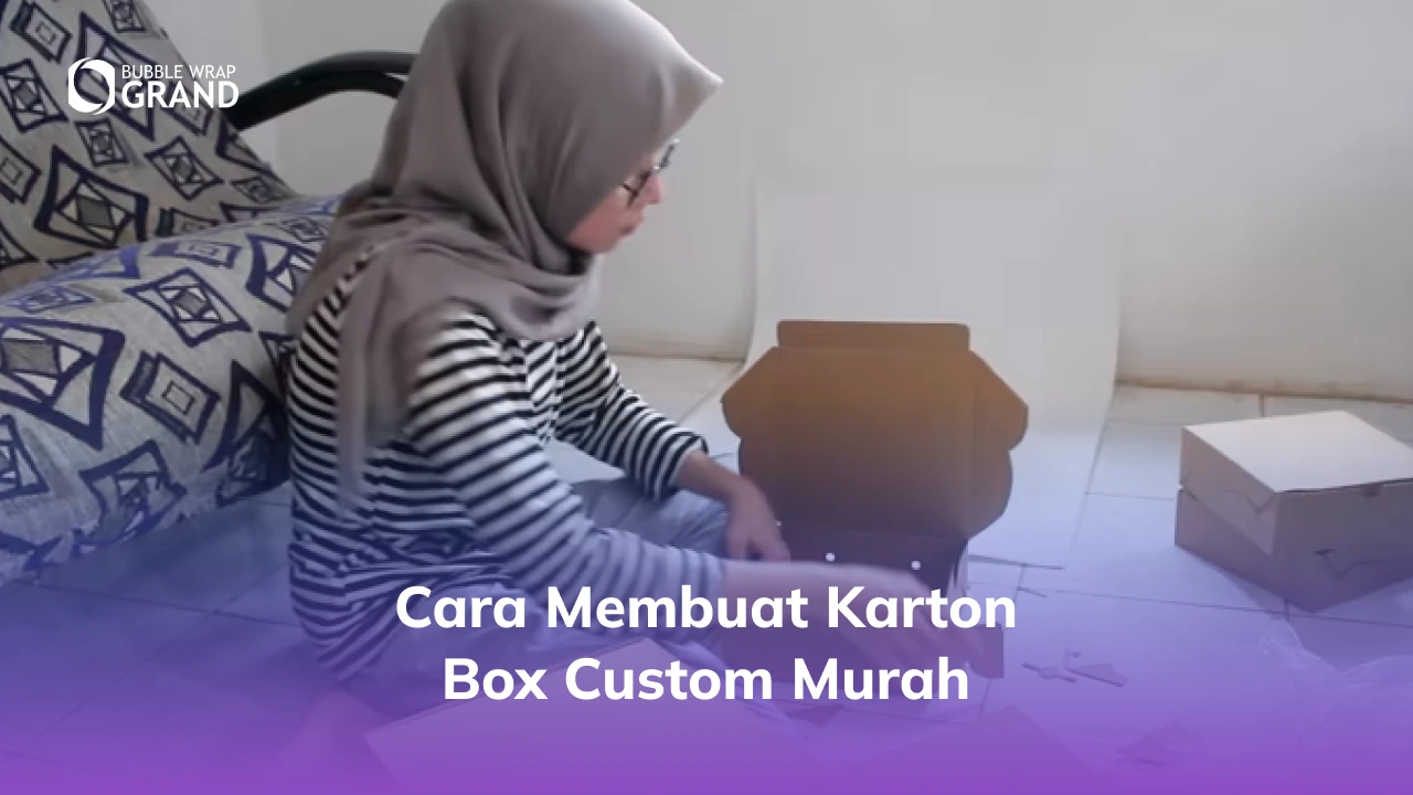 2. cara membuat karton box custom murah