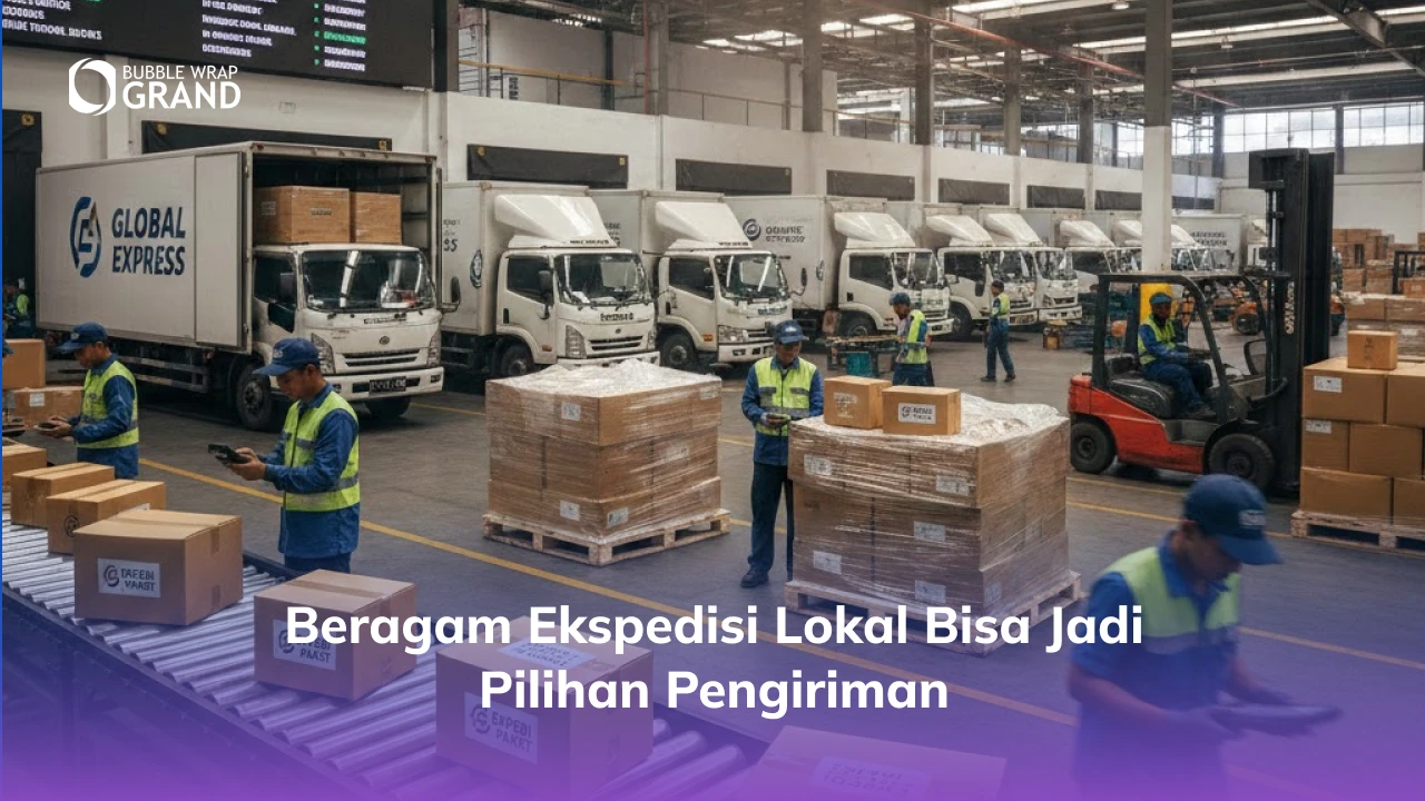 Beragam Ekspedisi Lokal Bisa Jadi Pilihan Pengiriman
