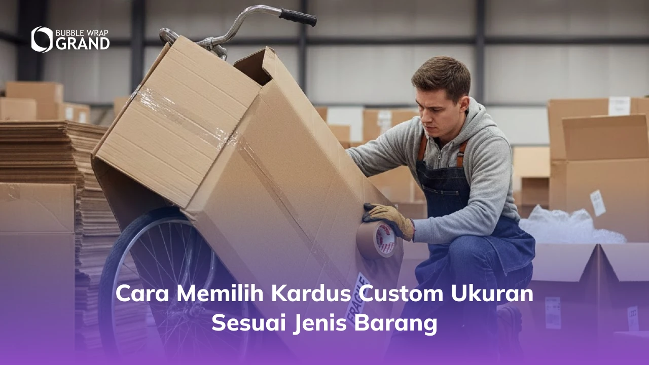 Cara Memilih Kardus Custom Ukuran Sesuai Jenis Barang