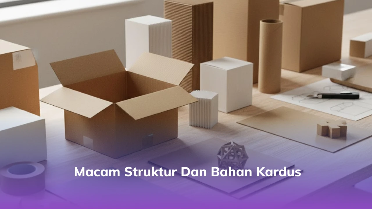 Macam Struktur dan Bahan Kardus