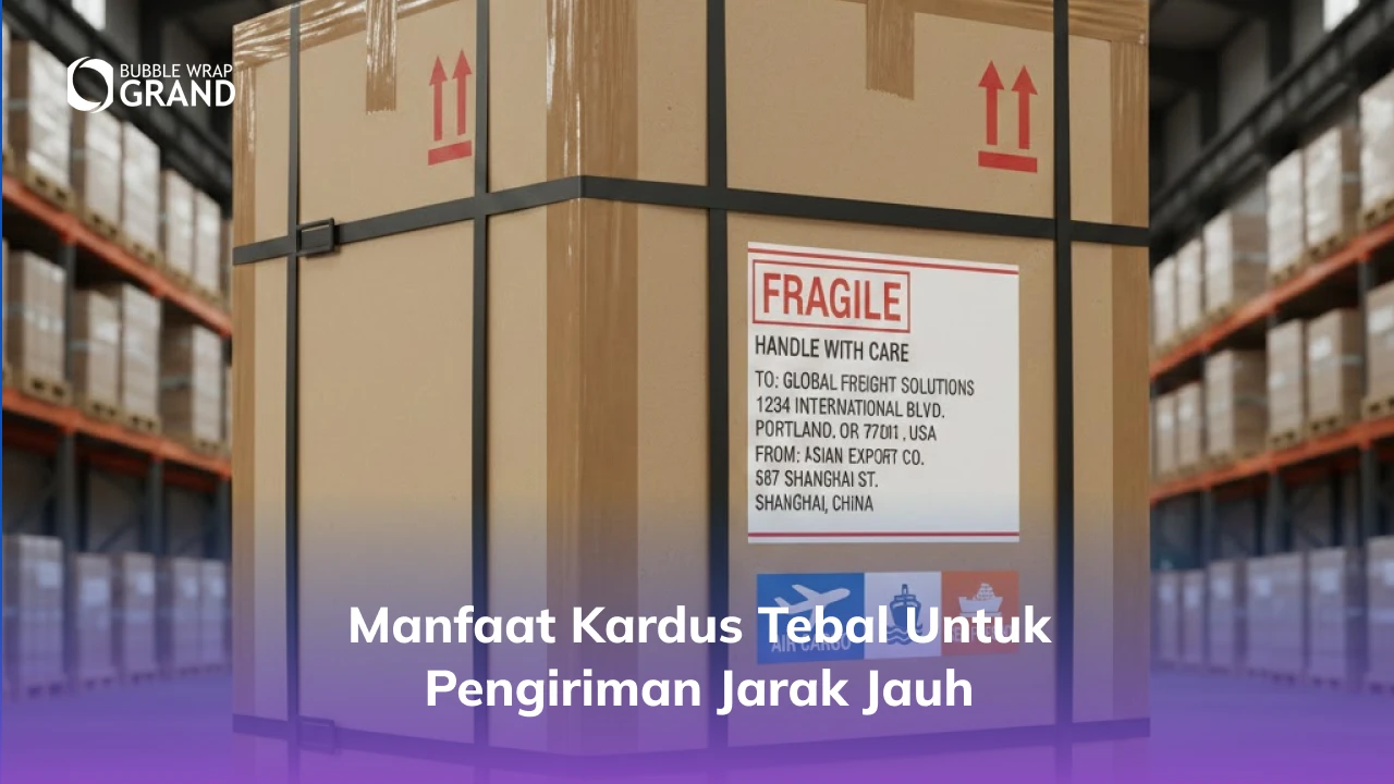 Manfaat Kardus Tebal untk Pengiriman Jarak Jauh