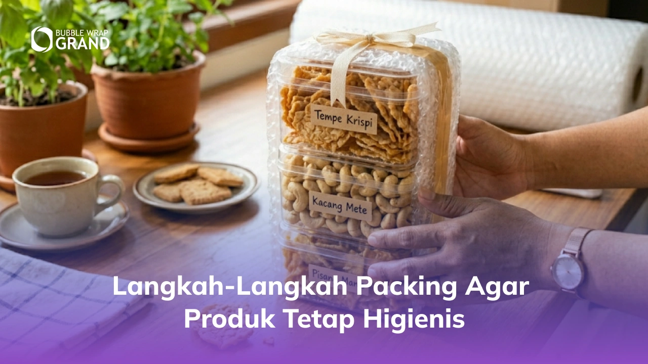 Langkah-Langkah Packing agar Produk Tetap Higienis