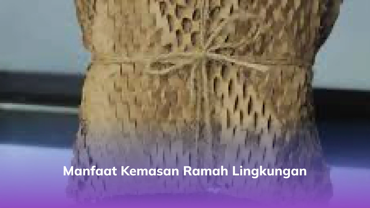 Manfaat Kemasan Ramah Lingkungan