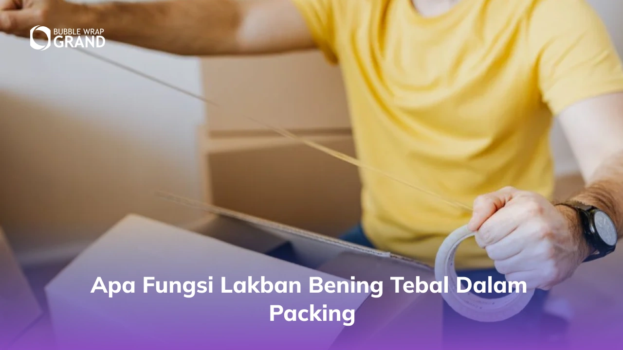 Apa Fungsi Lakban Bening Tebal dalam Packing