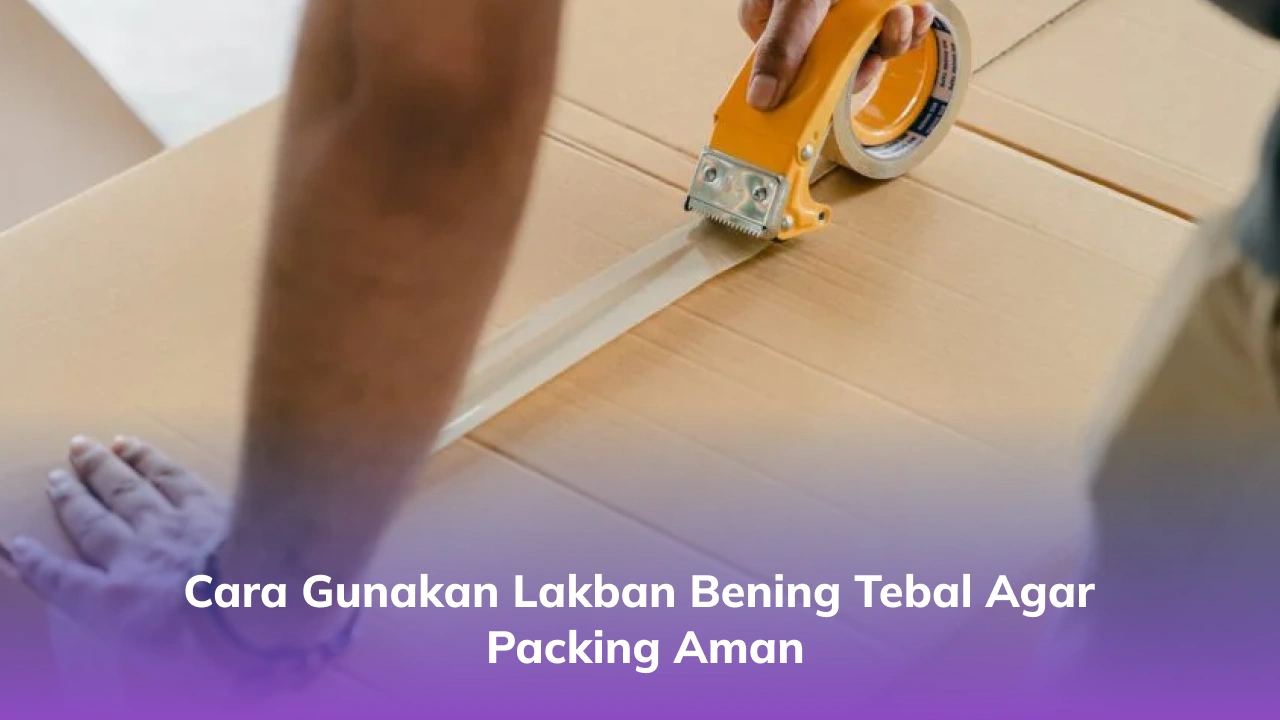 Cara Gunakan Lakban Bening Tebal agar Packing Aman