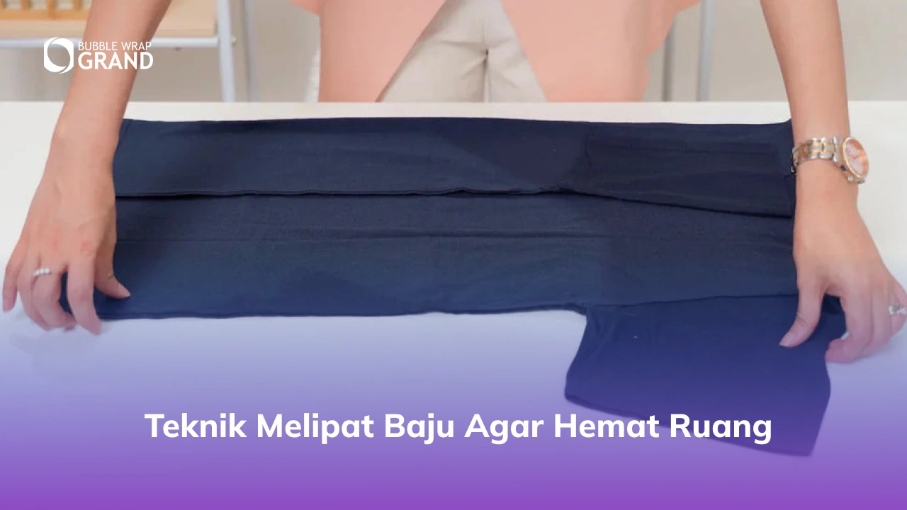 Teknik Melipat Baju agar Hemat Ruang