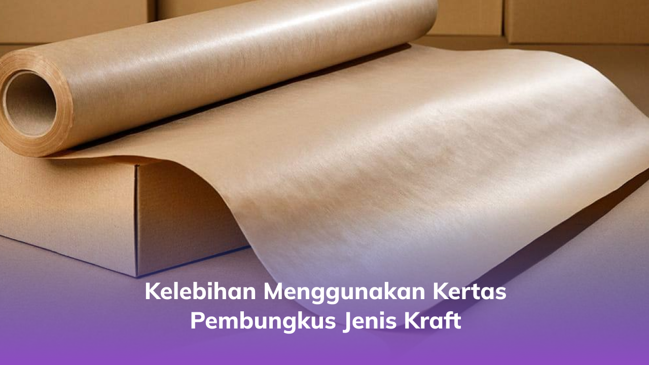Kelebihan Menggunakan Kertas Pembungkus Paket Jenis Kraft