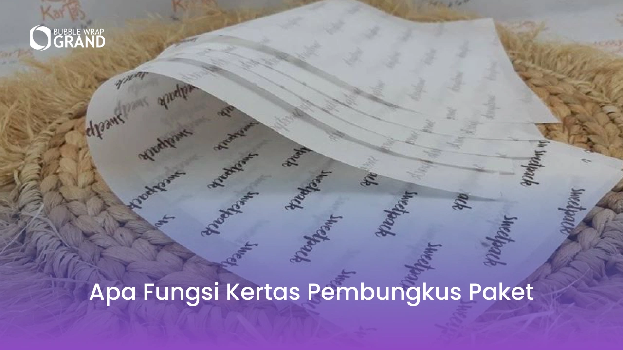 Apa Fungsi Kertas Pembungkus Paket