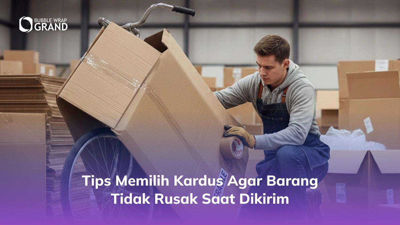 Tips Memilih Kardus agar Barang Tidak Rusak Saat Dikirim
